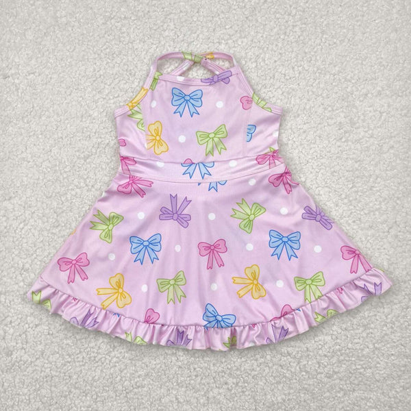 GSD2294 RTS  toddler clothes flower girl summer dress yoga clothes