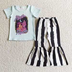 GSPO0213 baby girl clothes fall spring black stripe outfits-promotion 2024.7.13 $5.5