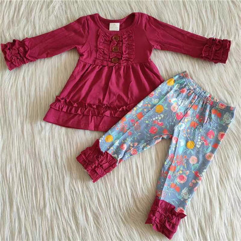6 A26-16 RTS girl winter outfit girl clothing set promotion $1.99 deadline 2025.10.15