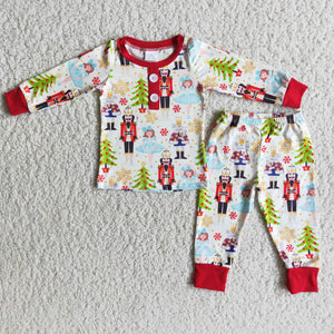 6 A6-20 RTS baby boy clothes boy christmas pajamas set-promotion 2024.10.26 $5.5