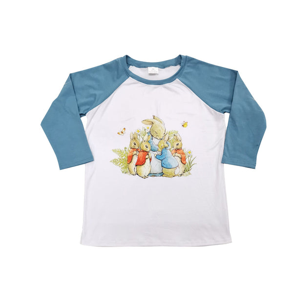 toddler clothes cartoon bunny easter matching clothes