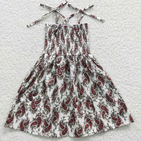 GSD0367 baby girl clothes 100% cotton girl summer dress promotion 2025.7.5 $5.5