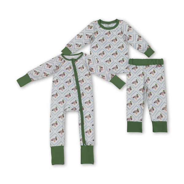 RTS kids matching clothing mallard print clothing boy winter clothing-2025.6.27
