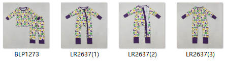RTS kids matching clothing mardi gras print clothing girl winter clothing-2025.10.17