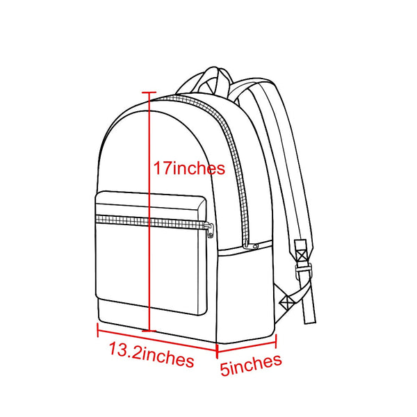 BA0167 RTS toddler backpack rainbow girl gift back to school preschool bag