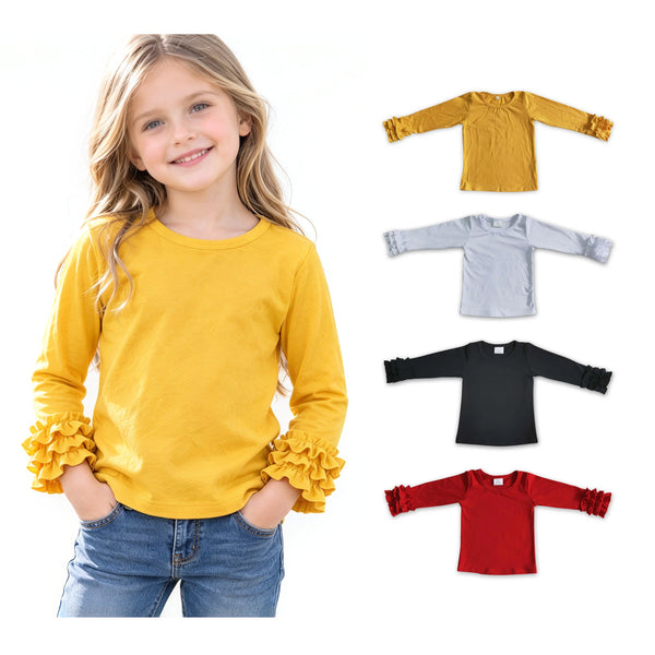 RTS toddler clothes matching clothing solid color top kids winter clothing-2026.10.7 1