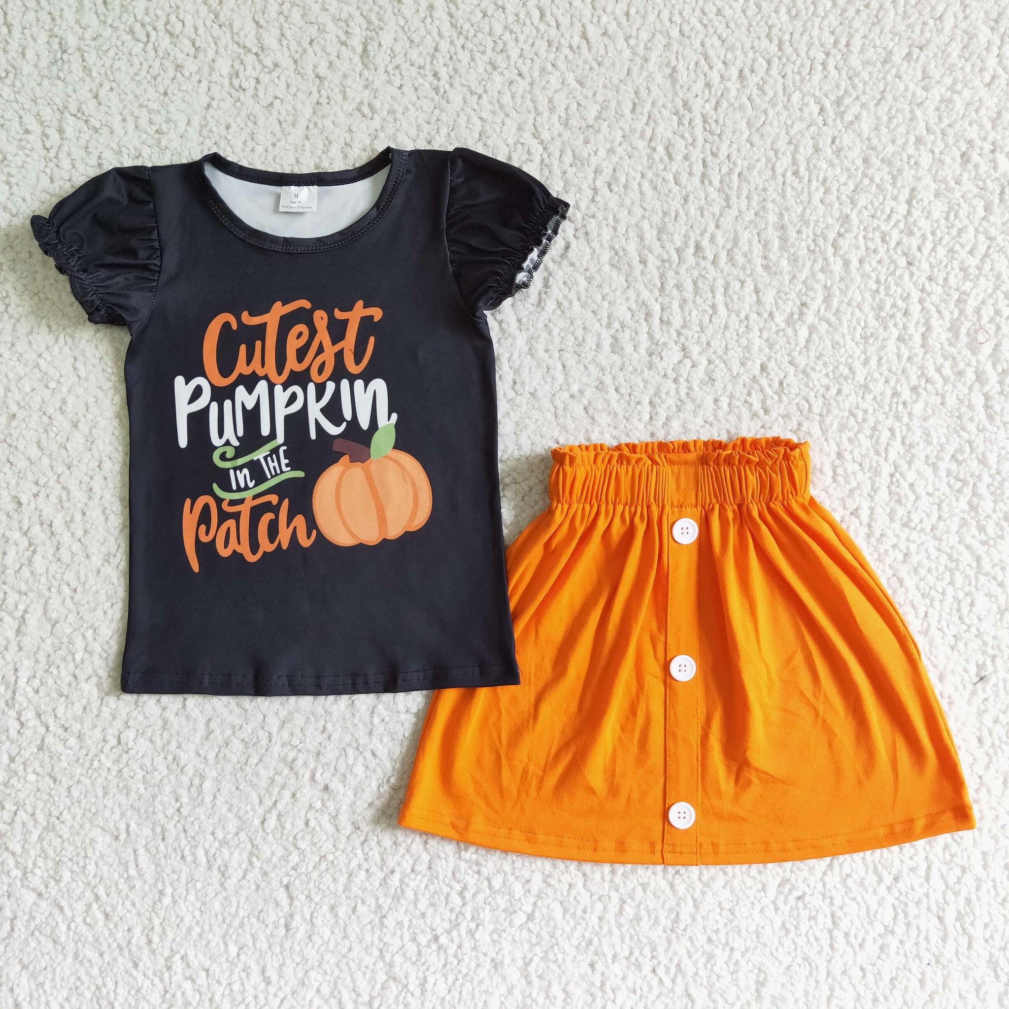 GSD0106 girl halloween skirt set