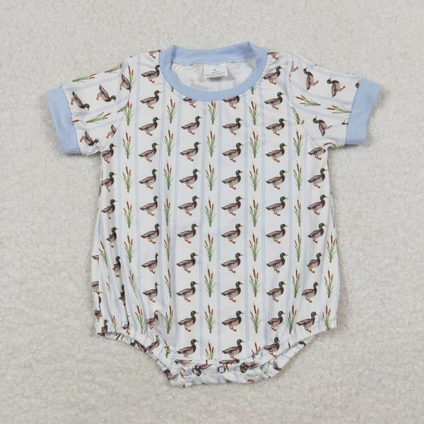 SR1067 USA warehouse 25.5.17 mallard duck toddler boy summer bubble newborn summer clothes