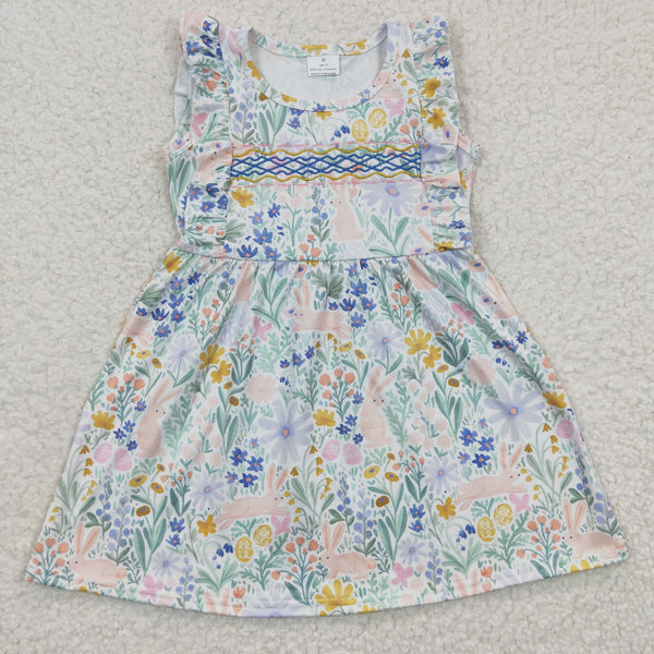 GSD0272 baby girl clothes summer flower girl dress easter dress