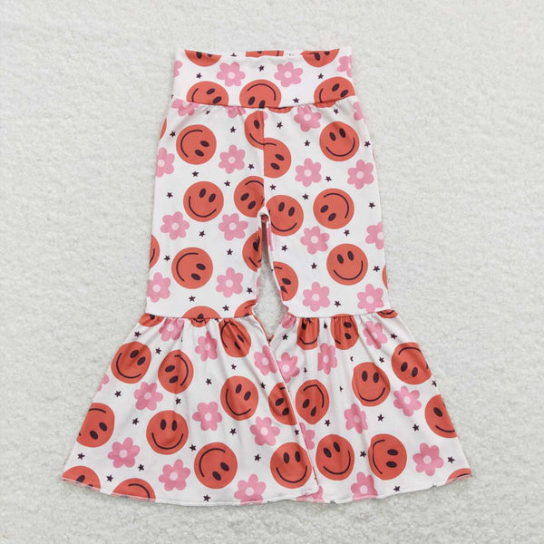 P0363 toddler girl bell bottom smile girl bell pant girl flare pant