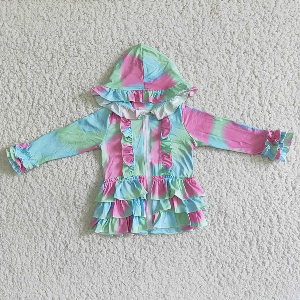 A23-16 kids clothes girls colorful winter coat