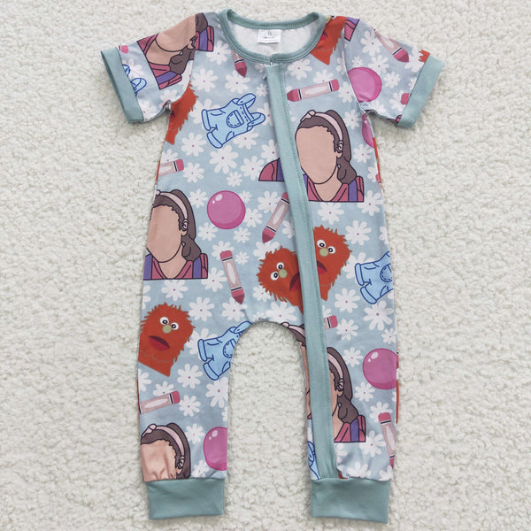 SR0347 baby boy clothes girl summer romper