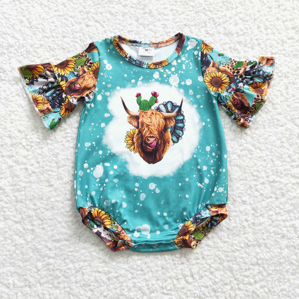 SR0126 baby girl clothes cow summer bubble-promotion $5.5 2026.4.11