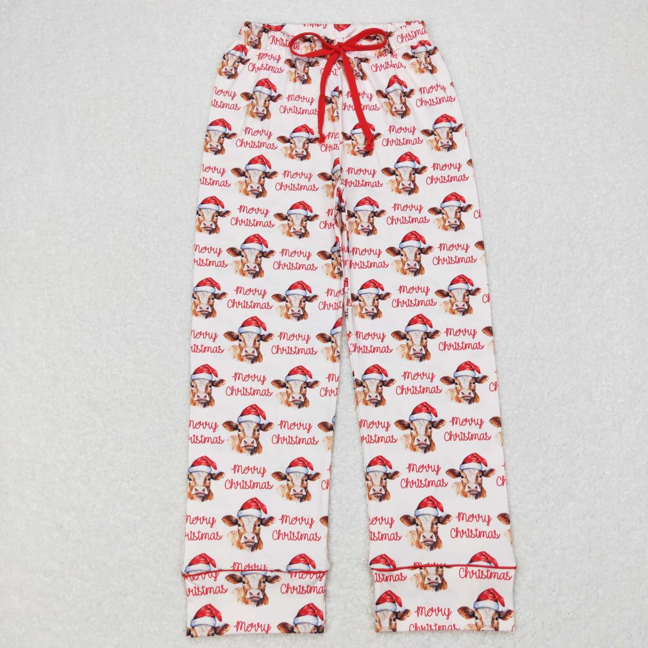 P0321 adult christmas pant merry christmas pant