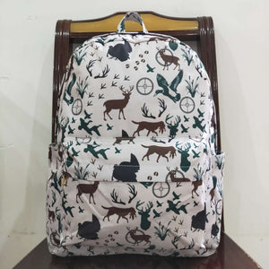 BA0231 toddler backpack deer camo print baby  gift preschool bag hunting backpack Sizes: 17*13.2*5 inches