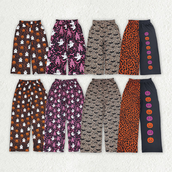 RTS Matching clothing family halloween mixed print women & kid wide leg pant fall clothing-2026.9.19