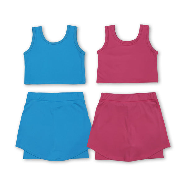 RTS toddler clothes matching clothing solid color kids winter yoga clothing-2025.12.3