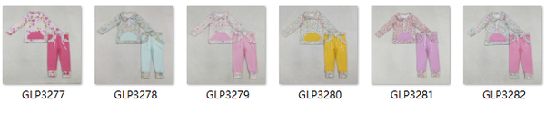 RTS baby clothes baby clothes flower print matching baby girl winter set-2026.2.5