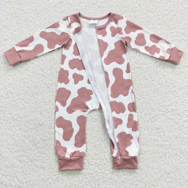 LR0333 baby clothes winter zipper romper