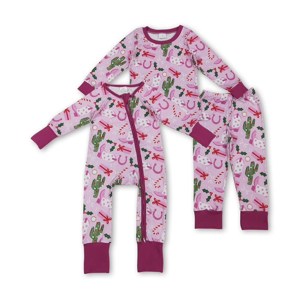 RTS kids matching clothing cowboy print clothing girl winter clothing-2025.11.5