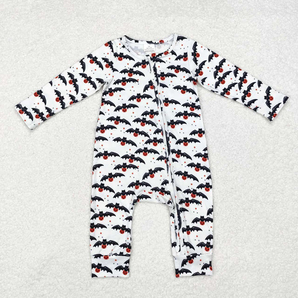 LR1469 RTS baby boy clothes bat boy halloween winter romper