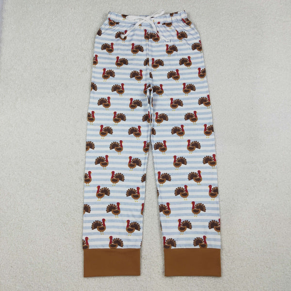P0516 RTS adult pant turkey adult women  thanksgiving winter pant