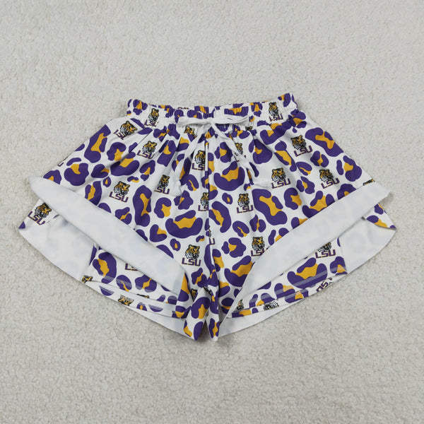 SS0811 RTS Mummy and me matching clothes state camo summer shorts sports bottom