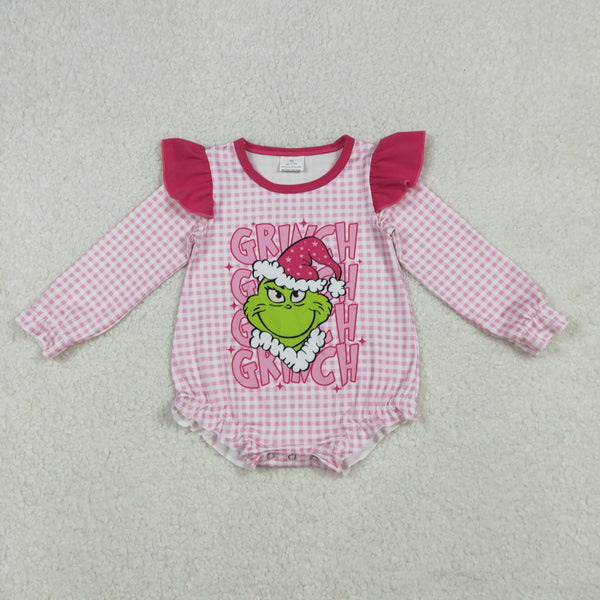 LR2554 RTS baby girl clothes cartoon  girl christmas winter bubble