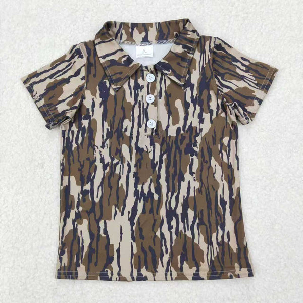RTS matching clothing toddler clothes camo print boy summer clothing-2026.2.6