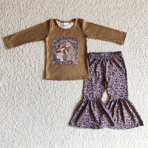 GLP0286 RTS toddler girl clothes jesus leopard outfits-promotion 2024.8.24 $5.5