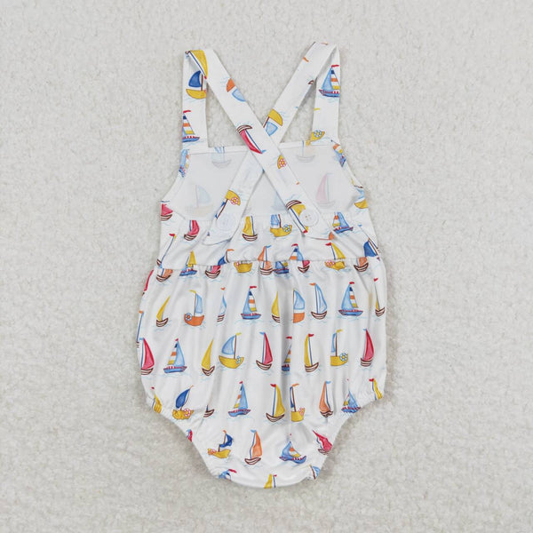 SR1061 RTS baby boy clothes sailboat toddler boy summer bubble
