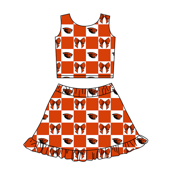 Produce order MOQ:5pcs each design  kids state summer clothing set matching clothes 5 sports clothes 100