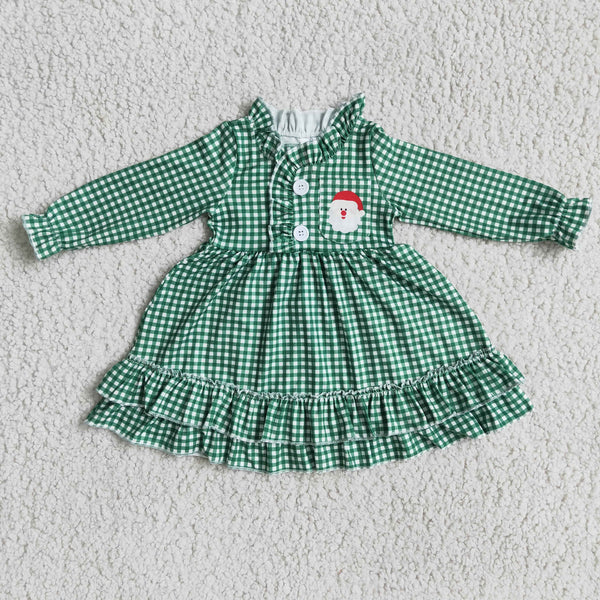 6 C10-7 toddler girl clothes girl christmas dress