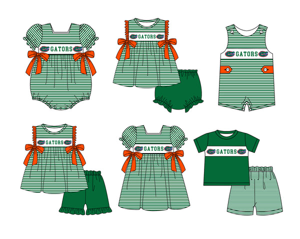 Produce order MOQ:5pcs each design  kids state summer clothing set matching clothes milk silk 2