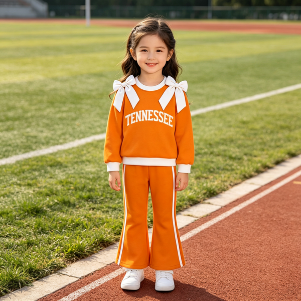 Custom order MOQ:5pcs each design kids girl clothes state girl winter pants set A3