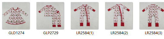 RTS kids matching clothing boost print clothing girl christmas winter clothing-2025.9.19