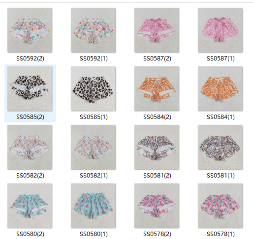 RTS toddler clothes matching clothing leopard print kids summer clothing-2025.6.21