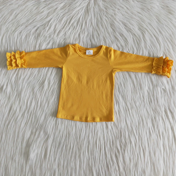 RTS toddler clothes matching clothing solid color top kids winter clothing-2025.9.8