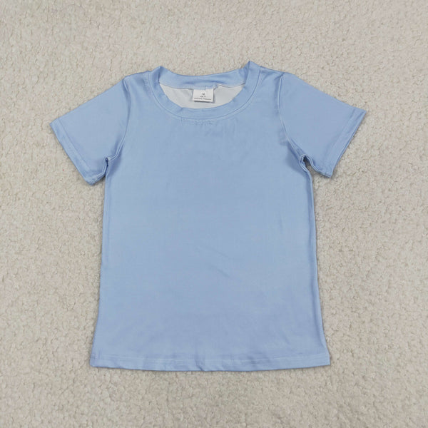 BT1765 RTS toddler boy clothes blue dog  fishing boy summer top tshirt