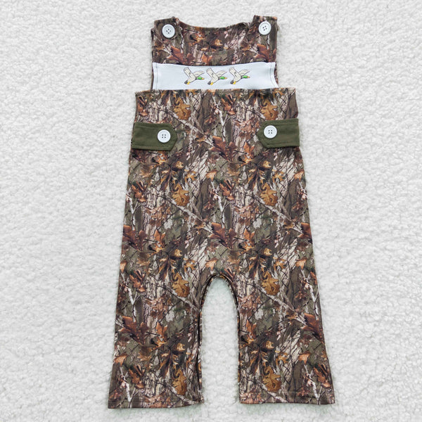 SR0357 baby boy clothes embroidery bird summer romper