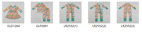 RTS kids matching clothing pumpkin print clothing girl fall winter clothing-2025.9.8