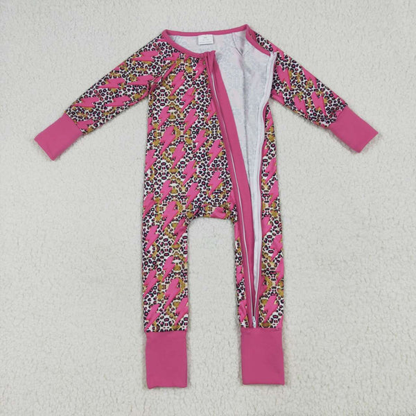 LR2250 RTS baby girl clothes toddler girl winter romper zip romper