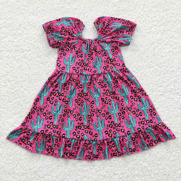 GSD0305 baby girl clothes cactus summer dress-promotion 2025.7.26 $5.5
