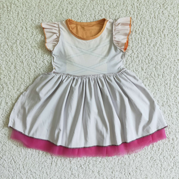 GSD0127 girl summer clothes tulle dress-promotion 2024.7.20 $5.5