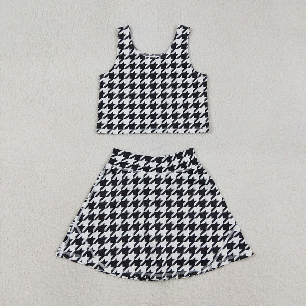 GSD2858 RTS  toddler girl clothes black girl sports outfit yoga set quick dry clothing