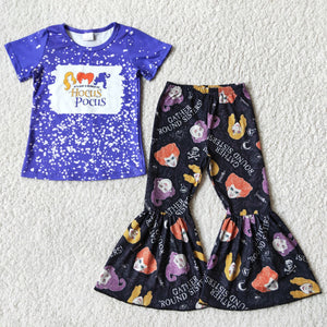 E3-17 RTS purple cartoon witch halloween baby clothes-promotion 2023.9.25