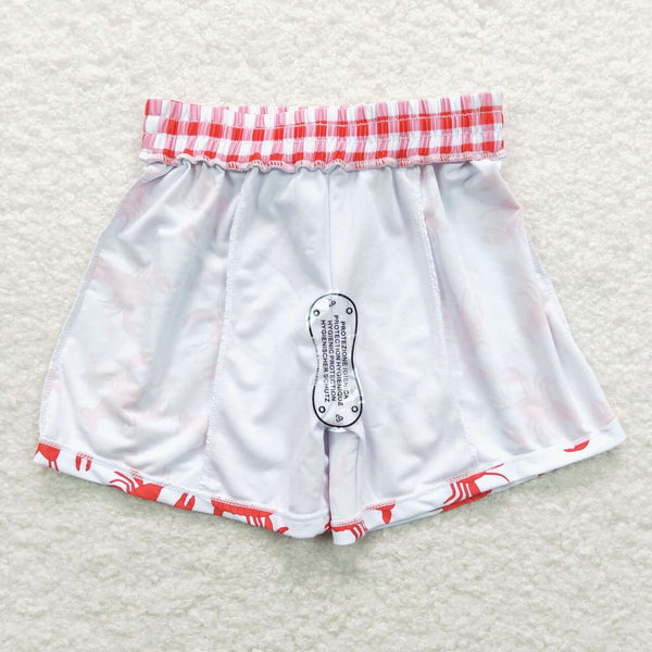 S0202 baby boy clothes crawfish boy summer swim shorts