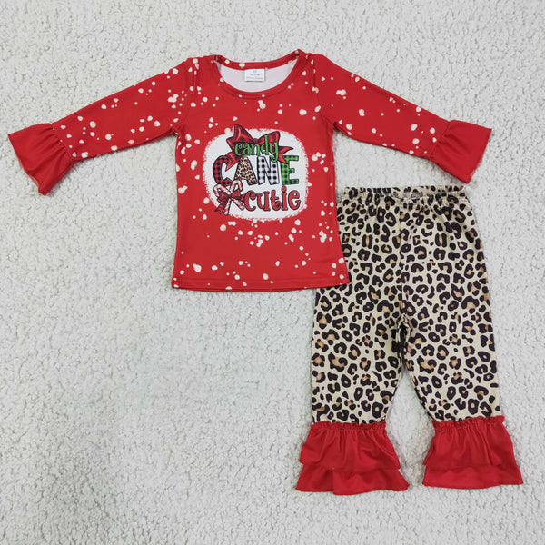 GLP0329 baby girl clothes candy cutie leopard christmas outfits-promotion 2025.11.29 $5.5