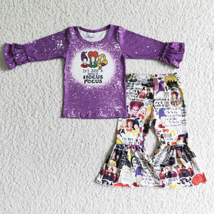 GLP0012 girl purple halloween cartoon outfits-promotion 2024.9.28 $5.5