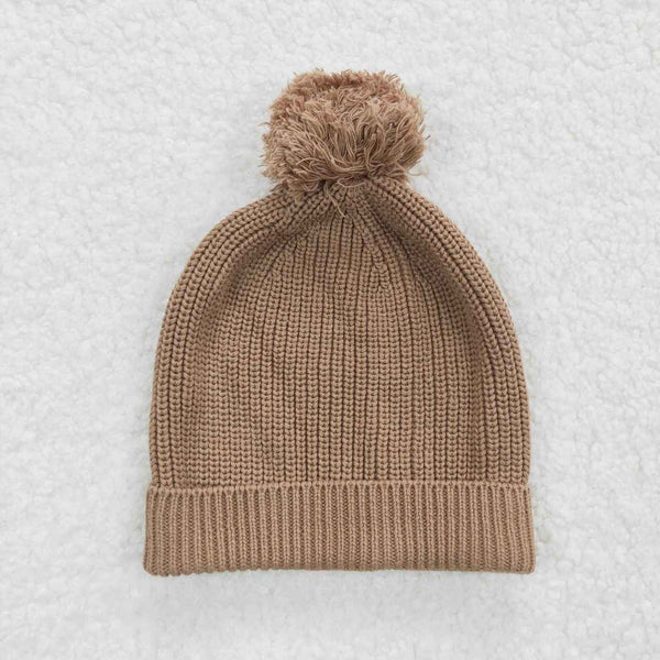 baby colorful knitted sweater hat